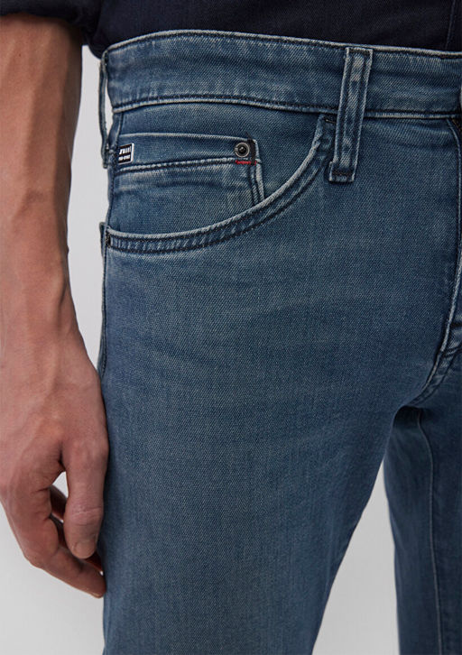 James Pro Sport Puslu Ac?k Mavi Jean Pantolon  фото 6