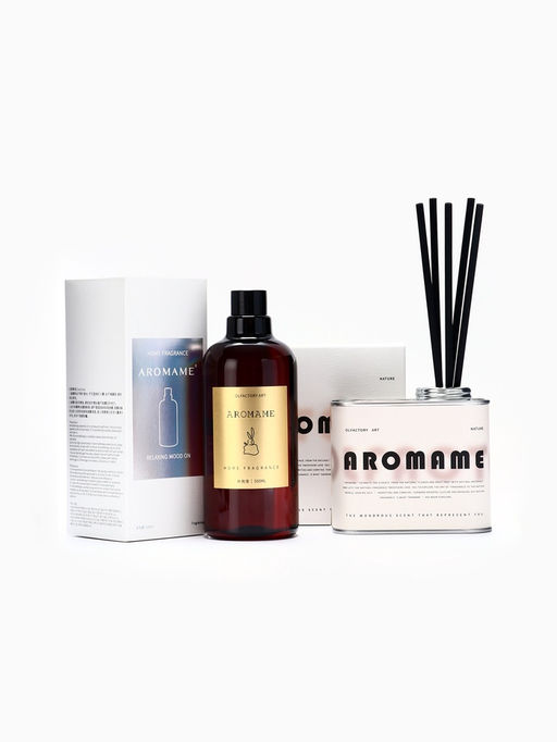 Набор диффузор ароматический Aromame, хилтон, 500 мл, прямоугольная банка