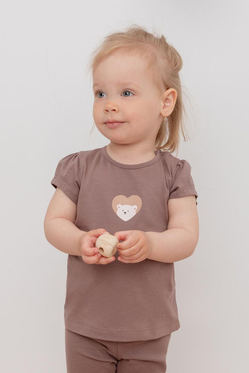 Crockid _ КР 302198/капучино к413 фуфайка д/дев яс