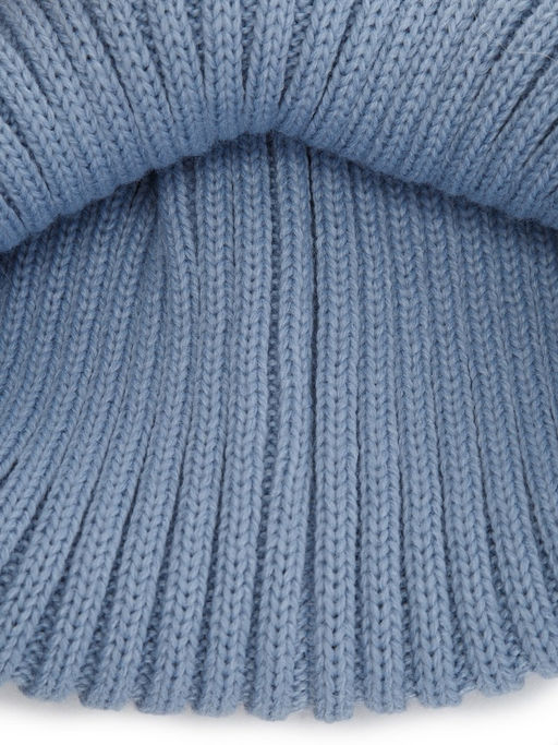 Шапка жен. шерсть+акр LB-A53014 denim