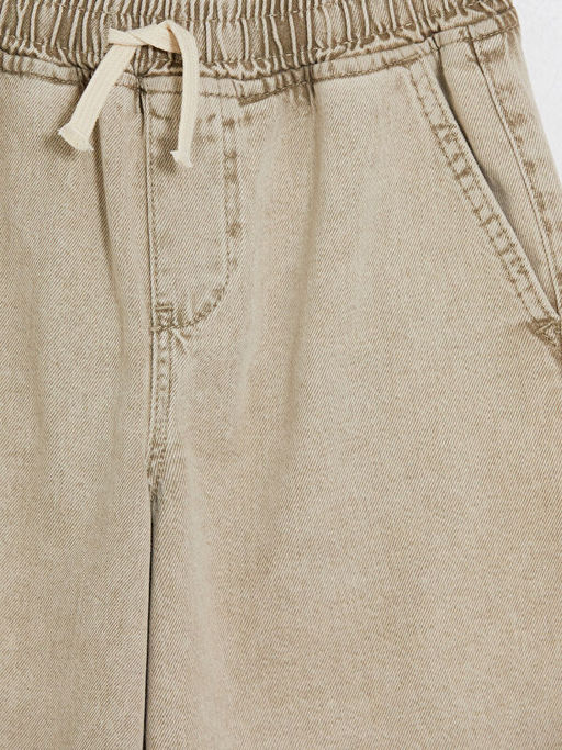 Beli Lastikli Erkek ?ocuk Jean ?ort