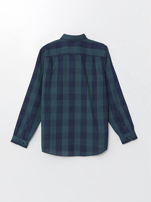 Regular Fit Uzun Kollu Ekose Arm?rl? Erkek G?mlek