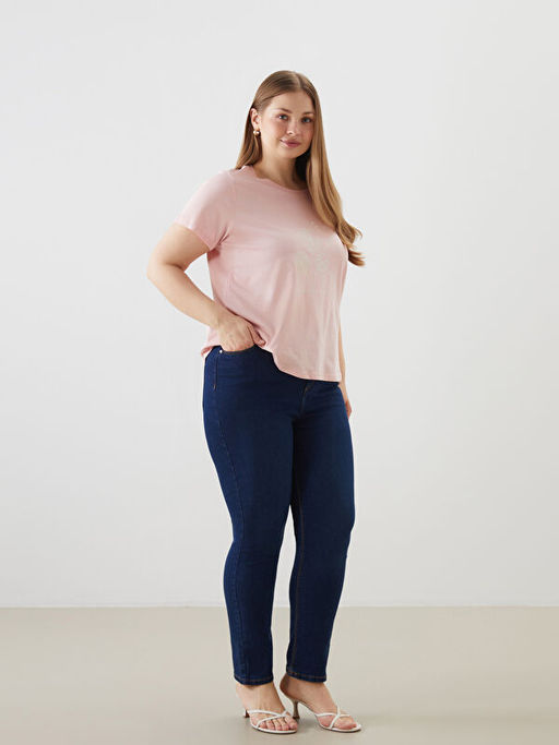 Straight Fit Kad?n Jean Pantolon