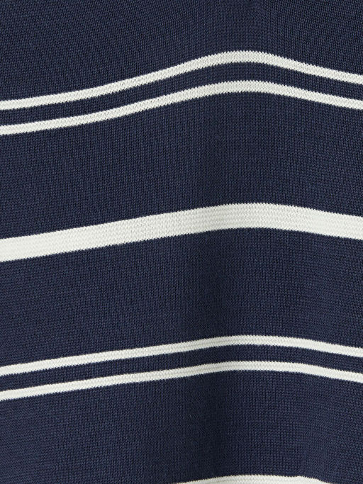 Polo Yaka ?izgili Erkek ?ocuk Triko Kazak