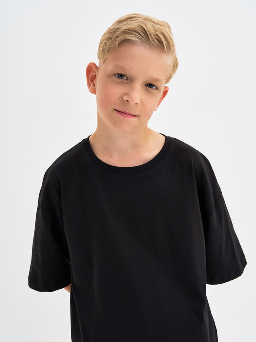 Черная футболка для мальчика - Kogankids фото 19