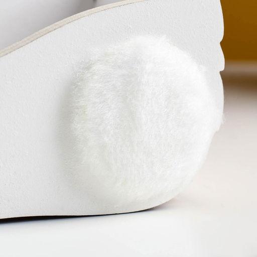 Кашпо деревянное Зайка 13х7,5х22 см белый - Дарим красиво фото 11