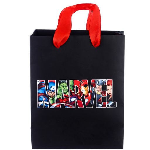 Пакет ламинированный MARVEL, Мстители, 12х15х5,5 см  фото 2