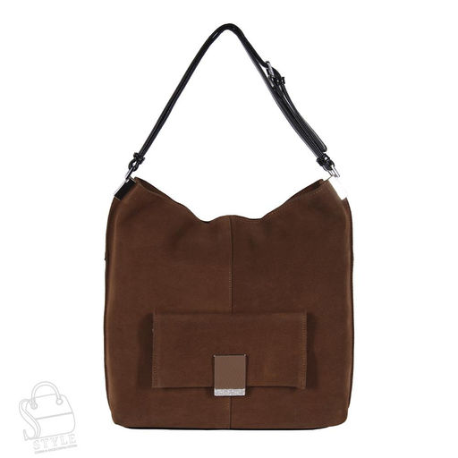 Сумка женская кожаная 99505AA brown Velina Fabbiano-Safenta