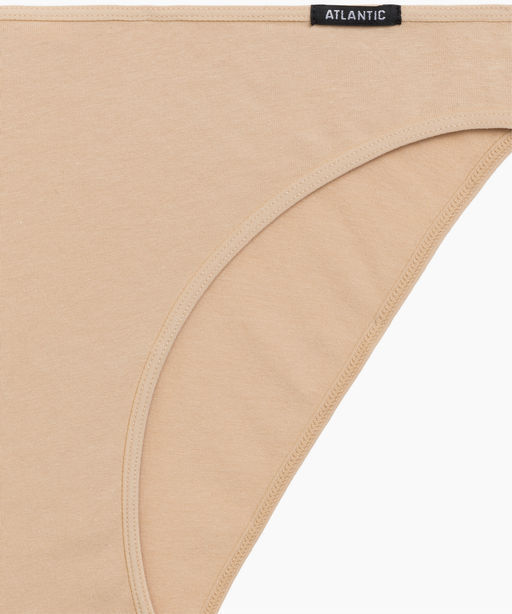 ATLANTIC 3BLP-580 Трусы спорт Basic - набор (3 шт.) бежевый  фото 5