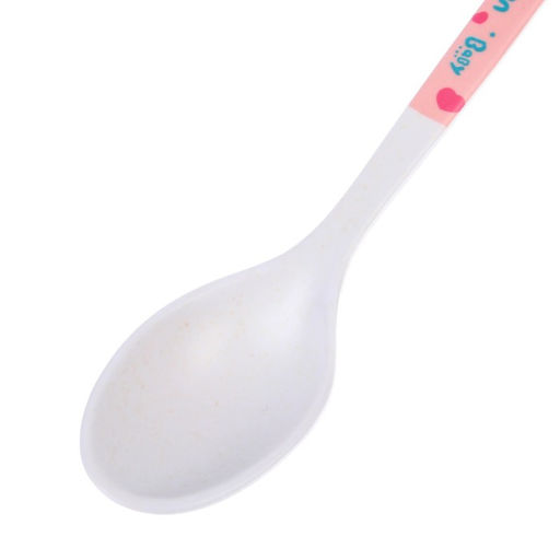 Ложка детская для кормления из бамбука, форма овал, цвет МИКС - Крошка я фото 4