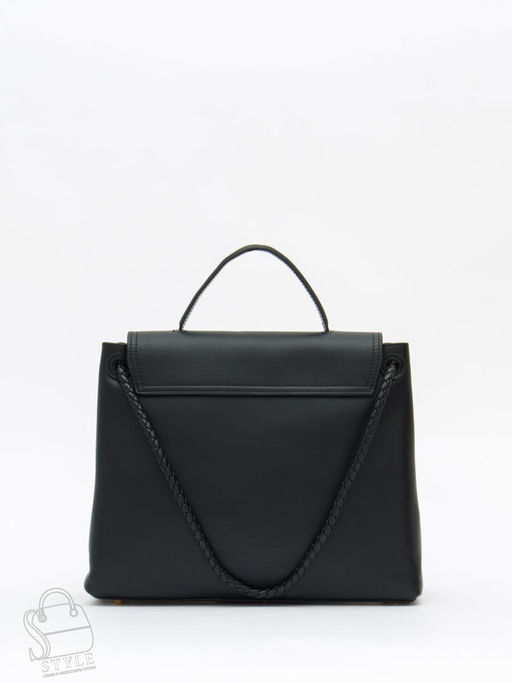 Сумка женская кожаная 6046PE black Polina&Eiterou /50