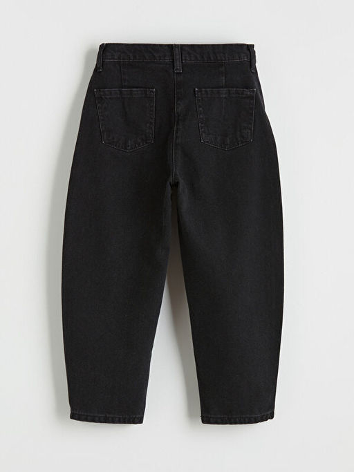 Balloon Fit Nak??l? K?z ?ocuk Jean Pantolon