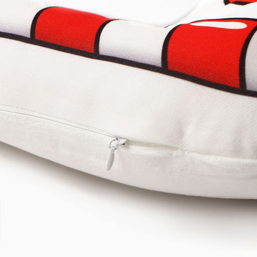 Подушка Этель "Candy cane" 28х36 см, 100 п/э, велюр