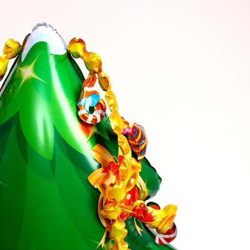 Воздушный шар фольгированный 48" «Большая ёлка»