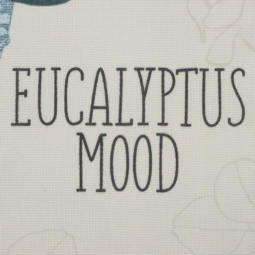 Набор полотенец Доляна Эвкалипт 45х60см - 3 шт, рогожка 158 г/м2, 50% хл, 50% пэ  фото 5