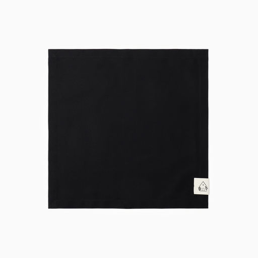 Набор салфеток «Этель» Home, чёрный, 40×40 см - 2 шт., 100% хлопок, саржа 190 г/м²