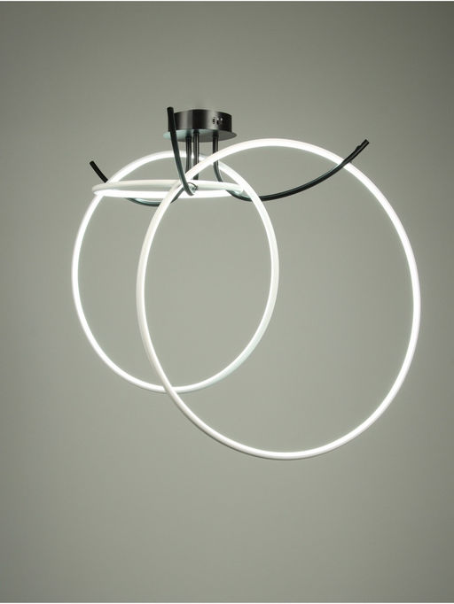 Люстра Emilia 174 Вт LED 3000-6000К белый Ø67×19 см