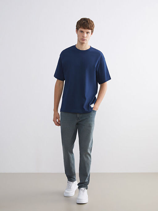 730 Havu? Kal?p Erkek Jean Pantolon