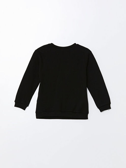 Bisiklet Yaka Uzun Kollu Erkek Bebek Sweatshirt - Waikiki фото 3