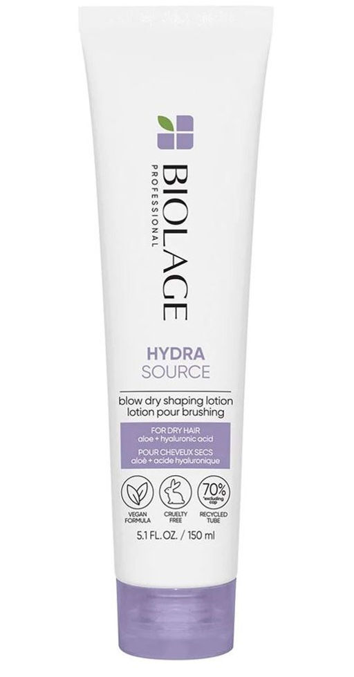 Термозащитный лосьон для сушки волос феном Hydrasource Blow Dry, 150 мл Biolage - Matrix фото 2