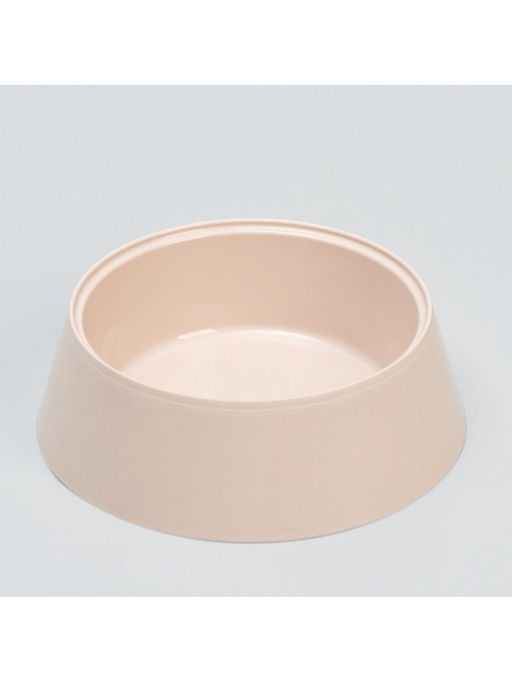 Цена за 5 шт. Миска ALTA для домашних животных 0.3 л БЕЖЕВАЯ