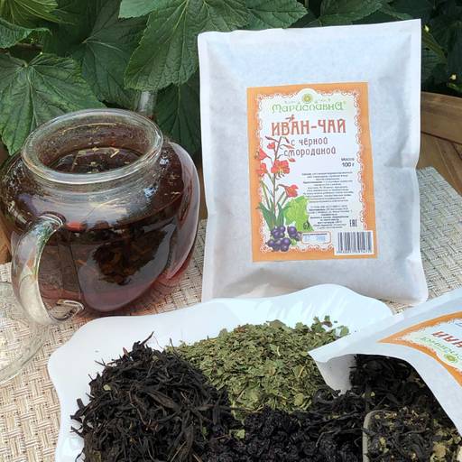 Иван-чай С чёрной смородиной - Мариславна фото 3