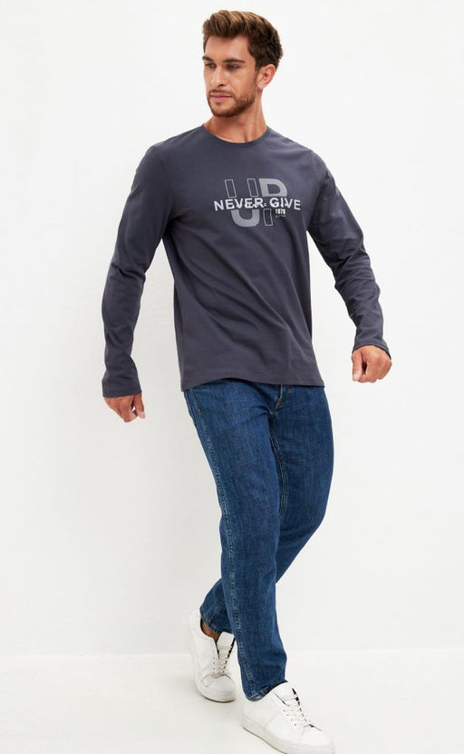 Лонгслив P321-1001-781 graphite - Primm фото 10