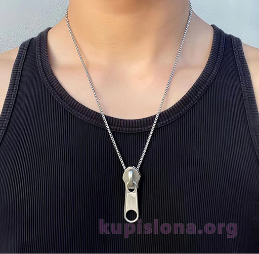 Подвеска на цепочке Zipper - Купи слона фото 3