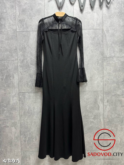 Платье макси с кружевным верхом - Bruno фото 3