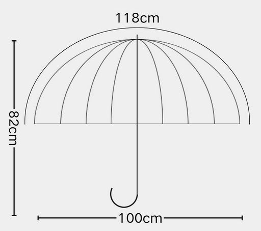 Зонт Umbr-L-16-White