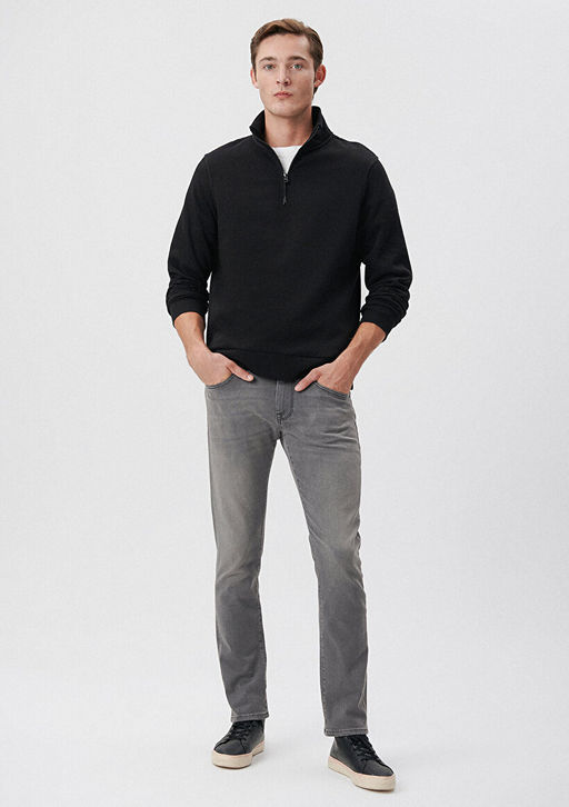 Marcus Mavi Black Ac?k Gri Jean Pantolon