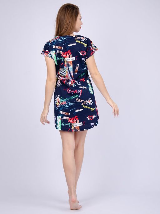 Туника "Душечка" граффити, трикотаж