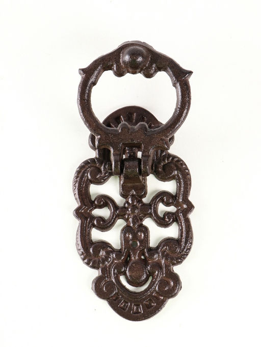 Ручка дверная чугун «Цветочная», 9.5×3.5×17.5 см