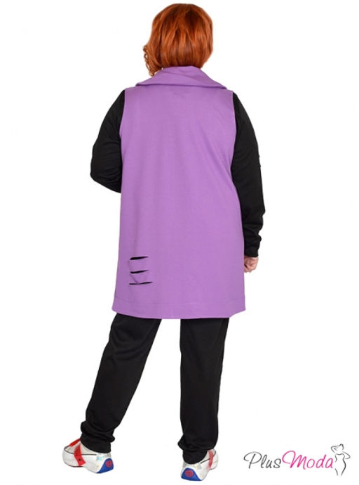 Жакет-дубленка Модель №1384 размеры 44-84 - Plusmoda фото 30