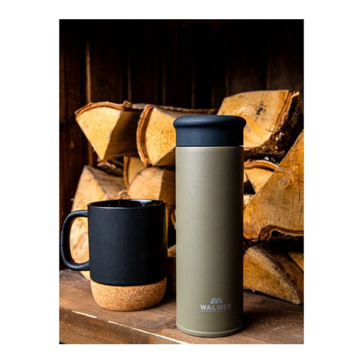 Кружка с крышкой Walmer Domino, 0.4 л, цвет черный  фото 11