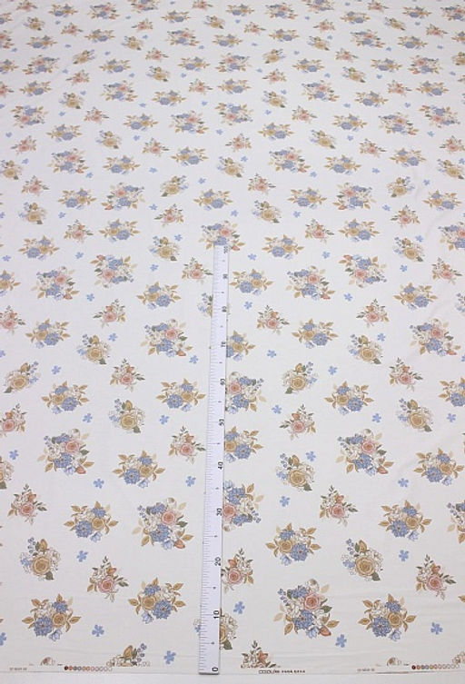 Сатин Ночь нежна - букеты, (комп), ш.2.35м, хлопок-100%, 120гр/м.кв - Купава фото 5