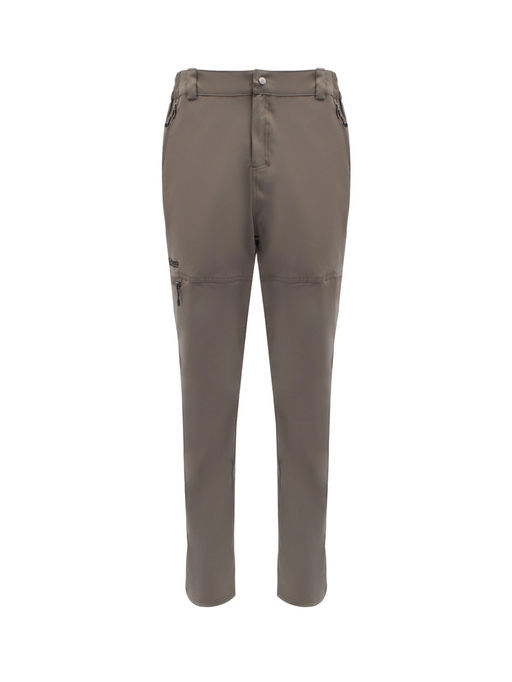 Брюки утепленный мужской зимние спортивные коричневого цвета 21137K - Colannia фото 7