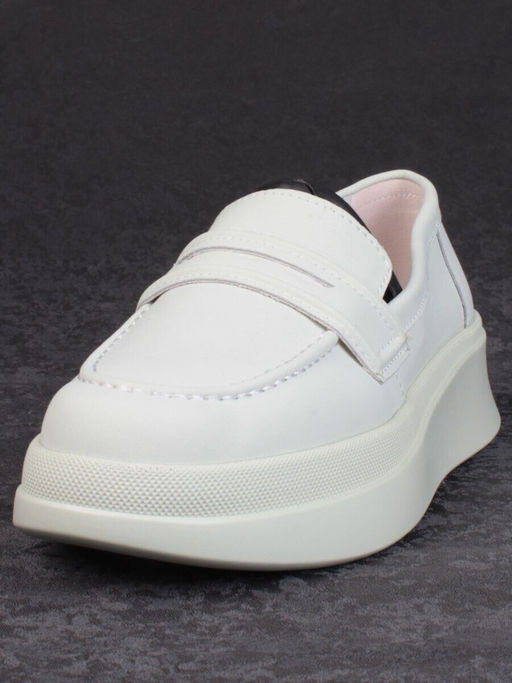 03-PDD171-5 LT. GREEN Полуботинки женские (натуральная кожа)