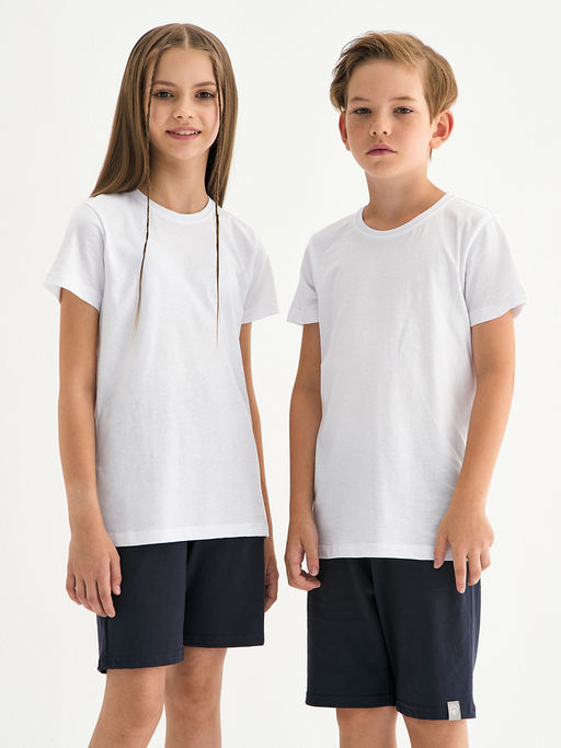 Белая футболка для девочки - Kogankids фото 4