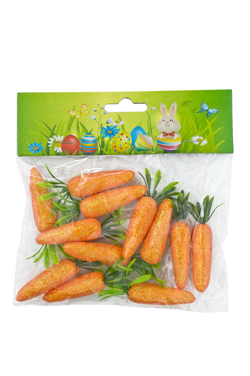 Пасхальный декор "Морковка" 5 см (12 шт) SF-7199, №2