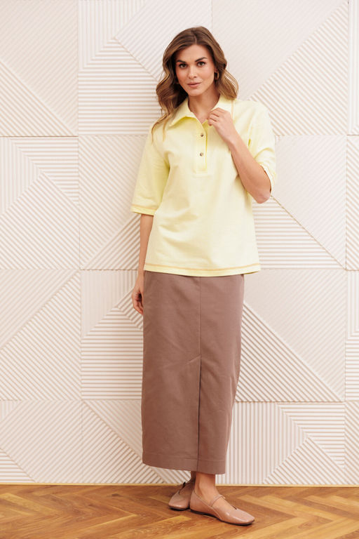 Джемпер Gizart 15380 сливочное масло  фото 7