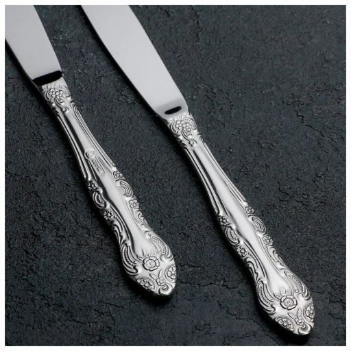 Упаковка 12шт. / Нож столовый М-3 Тройка СН-20/56 г. Павлово /ПЗХМ/  фото 2