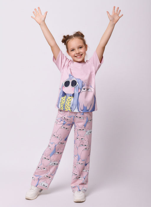 Пижама "Друзья" розовый