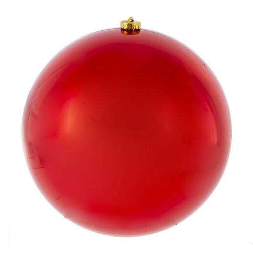 Украшение новогоднее Шар "Алое чудо", D 25 см, L25 W25 H25 см