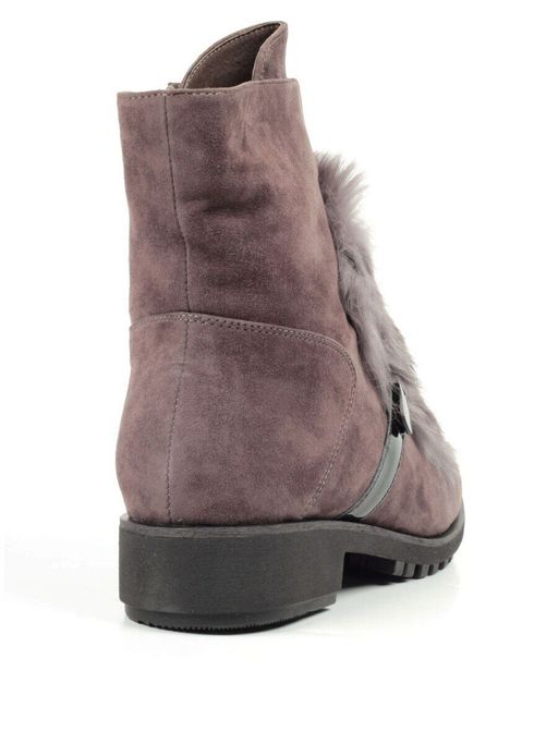 04-907E-7Y7 8J45M Ботинки зимние женские (натуральная замша, натуральный мех) - Фабричный китай фото 10