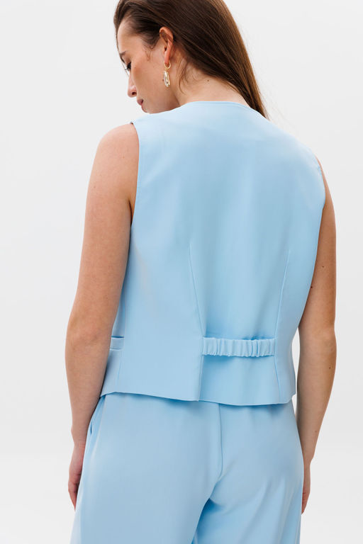 Жилет NIKVA н497-1-Р голубой  фото 2