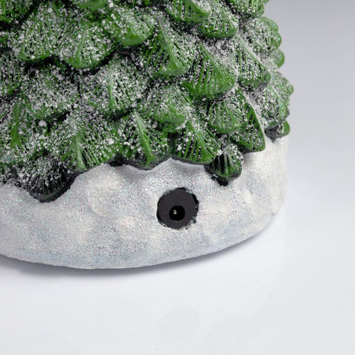 Светодиодная фигура «Поезд и оленёнок» 26×14×14 см, полистоун, от батареек АААх3, свечение мульти