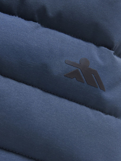 Куртка мужская стёганая с капюшоном с графеновой подкладкой синего цвета 9623_1S