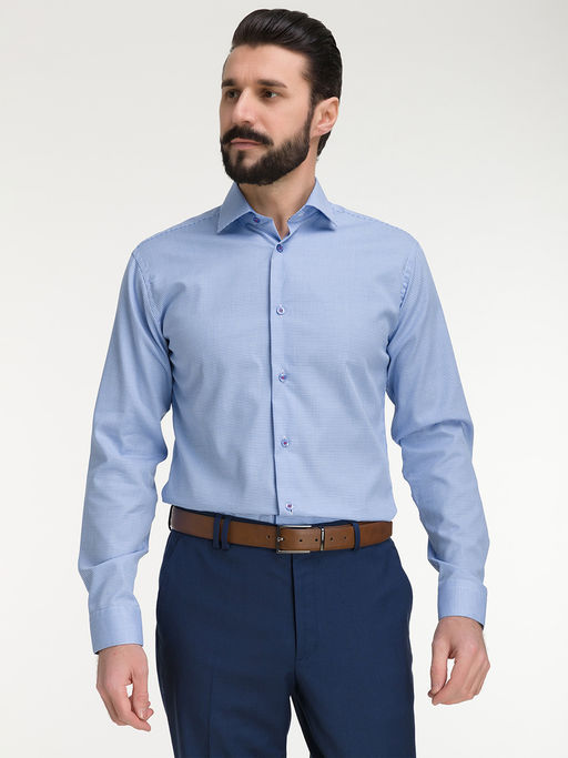 Сорочка мужская длинный рукав GREG 214/131/7515/Z/1p_GB  фото 9