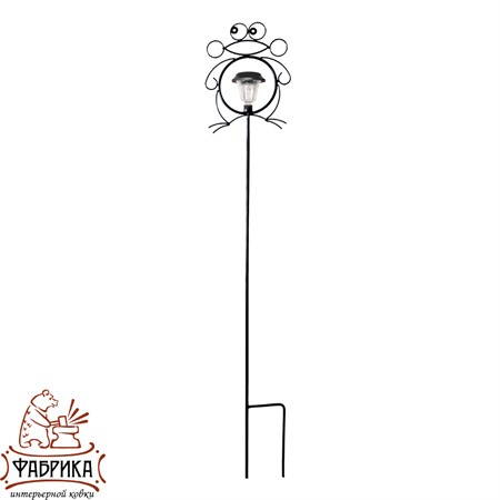 Шпалера для сада 57-452 с фонарем - Фабрика интерьерной ковки фото 2